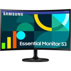 Samsung Essential S24C364EAU 24 Zoll Full HD VA LED Monitor - Schwarz curved 
