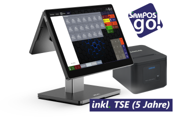 SamPOS go! Paket XL eco+ (Swan 2m. Kundendisplay) 