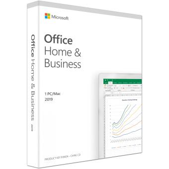 Microsoft Office Home & Business 2019 - 1 PC/MAC - DE - Box 