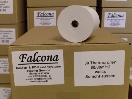 30 Thermobonrollen 80/80m/12  BPA-Frei 