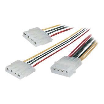 Interner Stromadapter Molex  ->2x Molex 