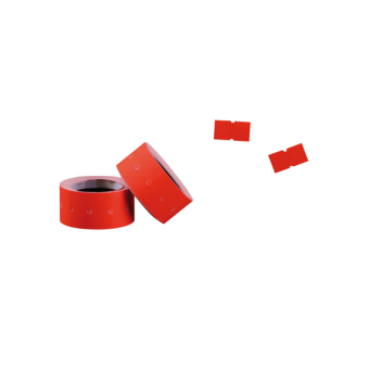 Etiketten orange 21 x 12 gerade 